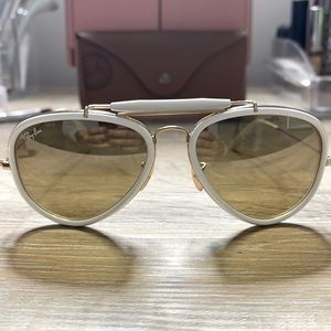 Ray-Ban RB 3025JM Sunglasses in white